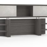 Sterling series hutch with acrylic panels