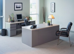 Desk and Credenza Suite